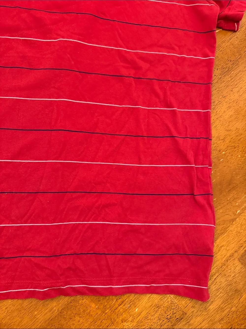 Nike Red Short-Sleeve USA Stripe Crew T-Shirt xxl